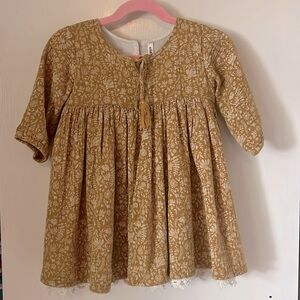 Wild Wawa Lailah Dress - Goldenrod